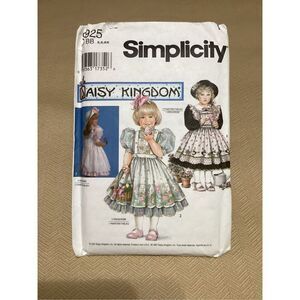 Vintage Sewing Pattern Simplicity Children 9925